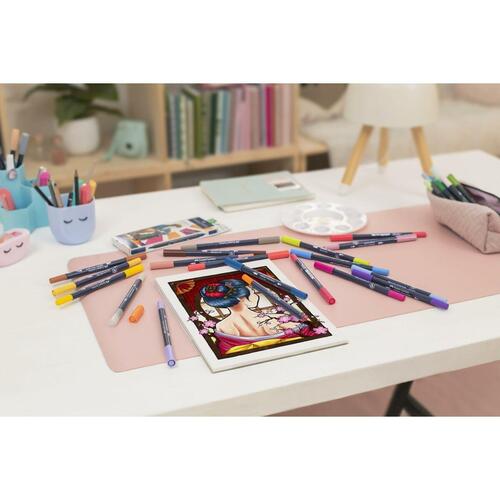 Sæt med Fiberpenne Faber-Castell Goldfaber Sketch - Manga Dobbelt 6 Dele