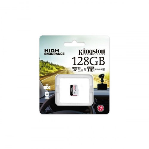 Kingston High Endurance microSD-kort 128 GB