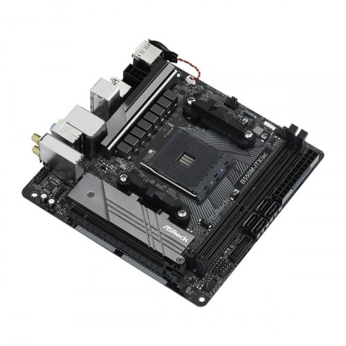 ASRock B550M-ITX/ac bundkort - AMD B550, AM4, Mini‑ITX