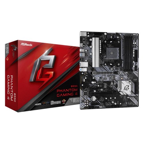 ASRock B550 Phantom Gaming 4 ATX bundkort - AMD AM4