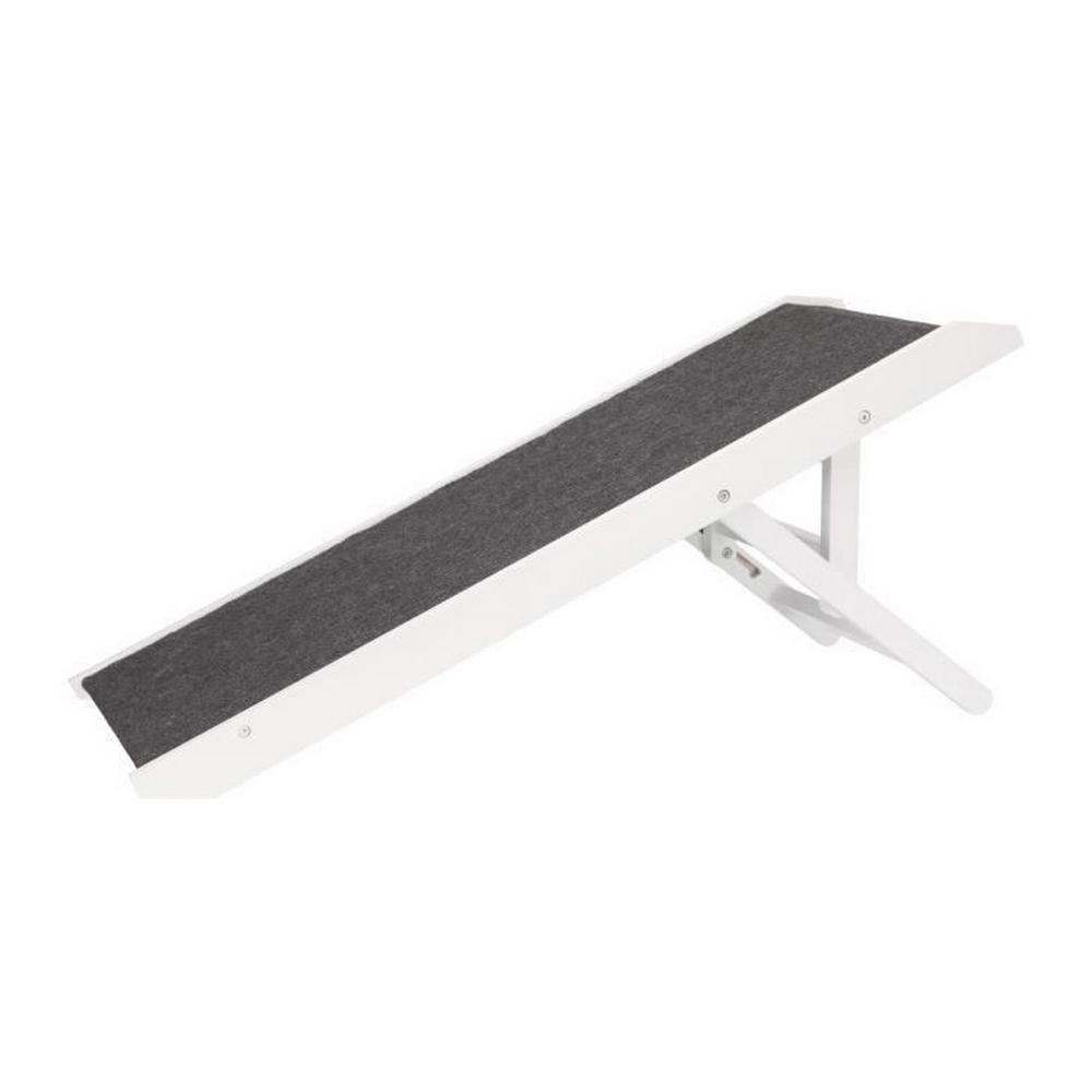 Hundebro/rampe Trixie 39375 - 36 × 90 cm, hvid/grå
