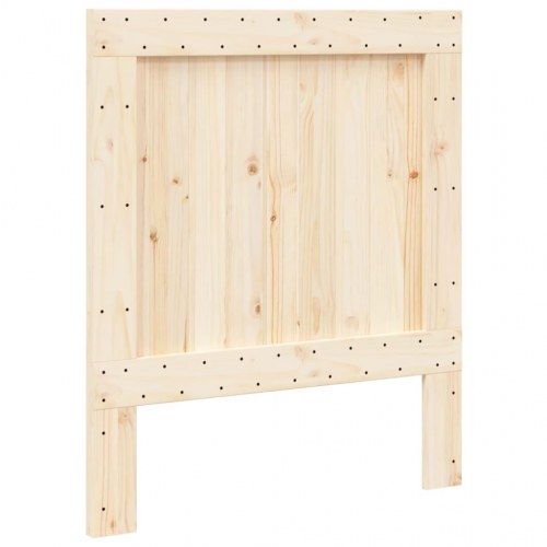 Sengegavl 90 x 104 cm i massivt fyrretræ