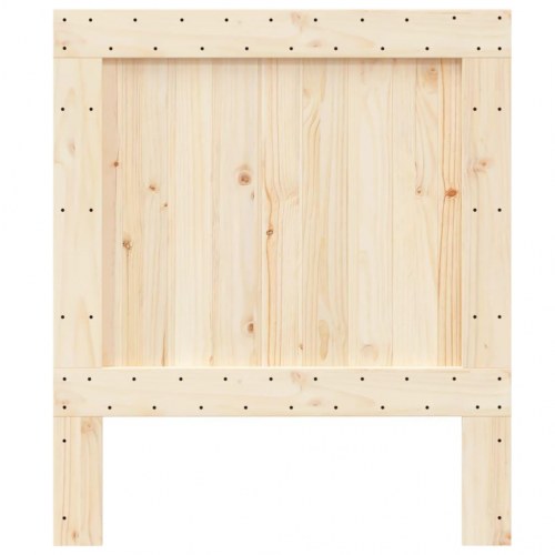 Sengegavl 90 x 104 cm i massivt fyrretræ