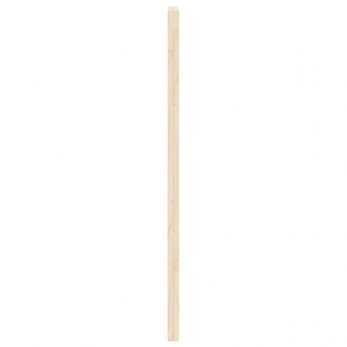 Sengegavl 90 x 104 cm i massivt fyrretræ