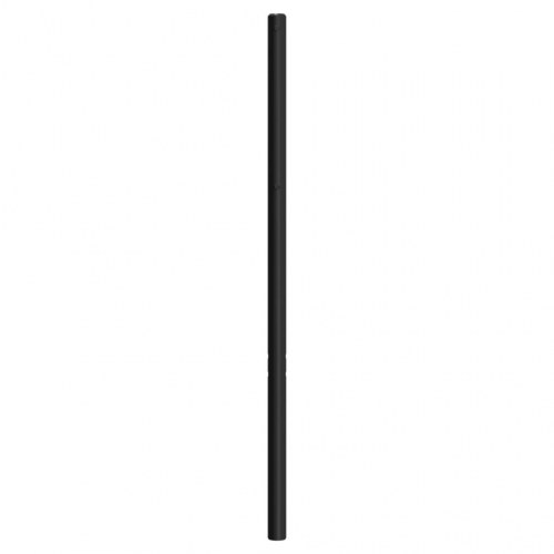 Sengegavl 150 cm metal sort