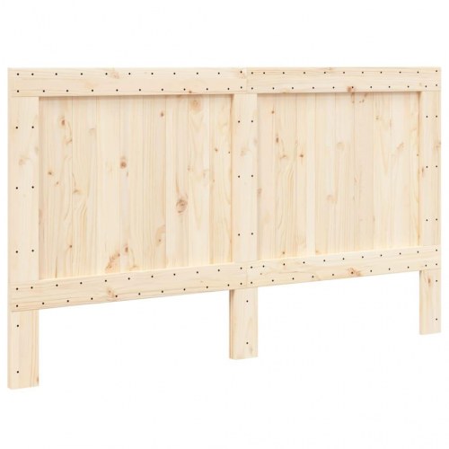 Sengegavl 180x104 cm massivt fyrretræ