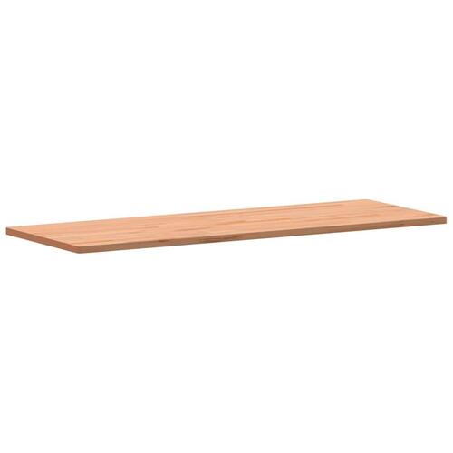 Skrivebordsplade 150x55x2,5 cm massivt bøgetræ
