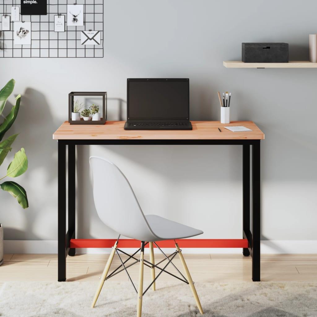 Skrivebordsplade 200X55X2,5 Cm Massivt Bøgetræ - 115 x 55 x 2.5 cm