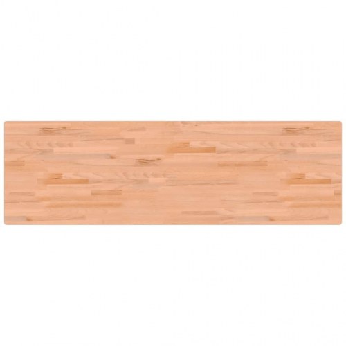 Skrivebordsplade 180x55x2,5 cm massivt bøgetræ