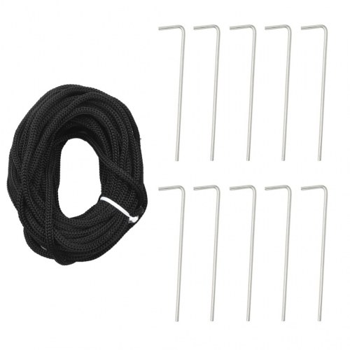 LED-juletræ med spyd 570 LED'er 300 cm farverigt lys