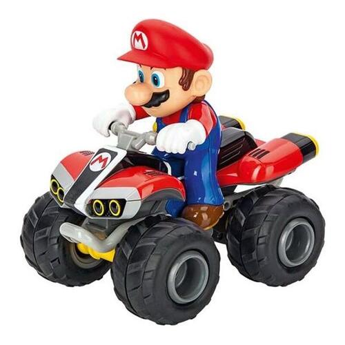 Fjernstyret Bil Carrera Nintendo Mario Kart - Mario Quad 1:20