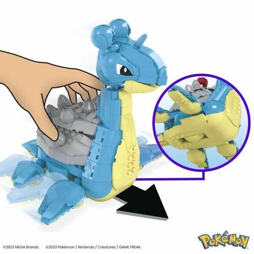 Konstruktionssæt Pokémon Mega Construx - Lapras 527 Dele