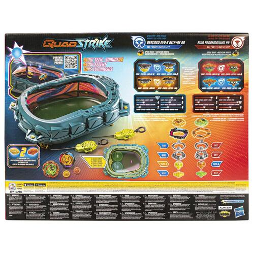 Sæt med kampgyroskoper og arena Beyblade Burst - Quad Strike