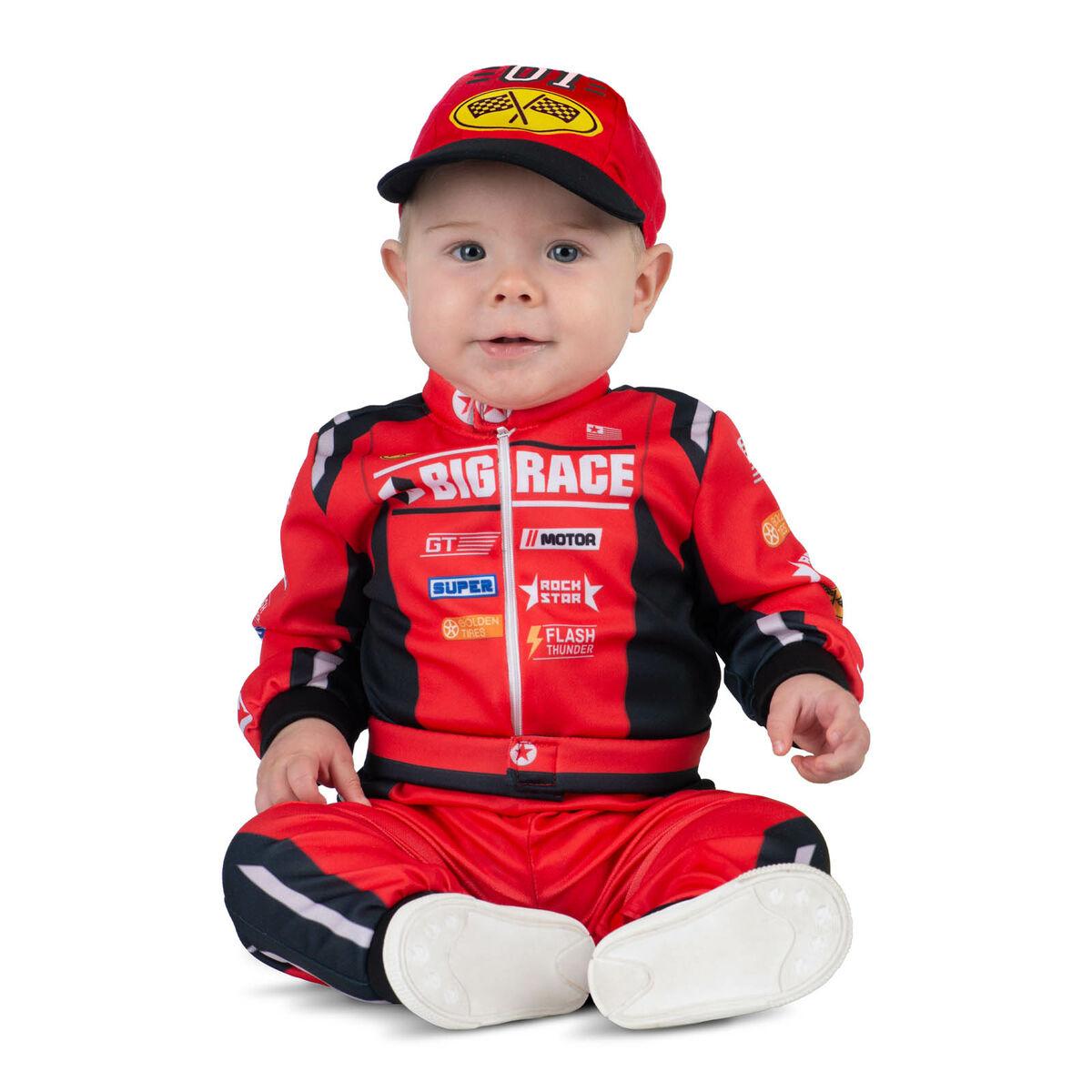 Kostume Til Babyer Racerkører Dele Måneder