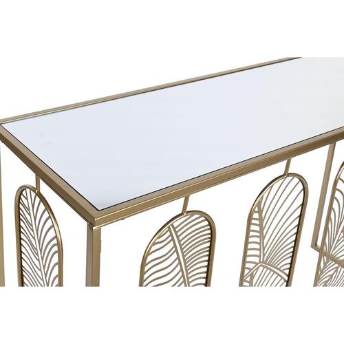 Console Home ESPRIT Gylden Spejl 120 x 40 x 80 cm