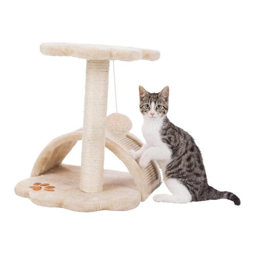 Trixie kradsetræ 44567 - træ/sisal, sort/hvid, 62 cm