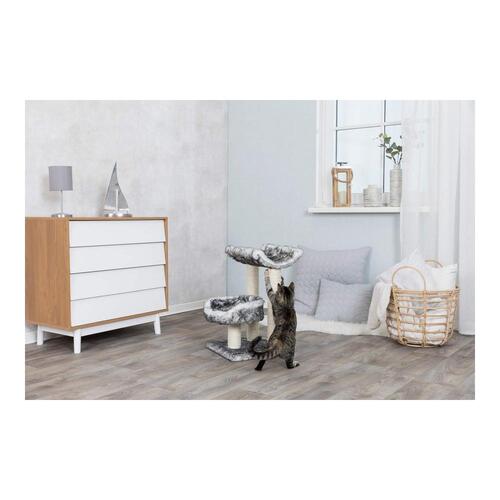 Trixie kradsetræ 44567 - træ/sisal, sort/hvid, 62 cm