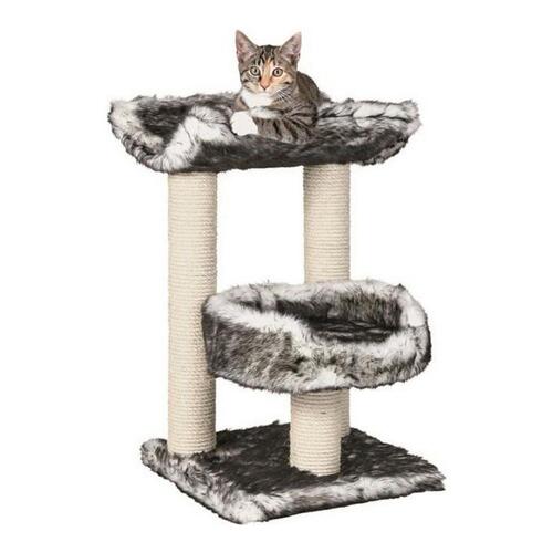 Trixie kradsetræ 44567 - træ/sisal, sort/hvid, 62 cm
