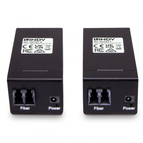 USB forlænger LINDY 42707 - sort