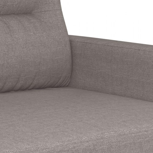 3-personers sofa i stof - gråbrun, 180 cm sædebredde