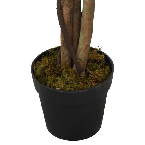 Kunstig violinfigen 378 blade 80 cm grøn