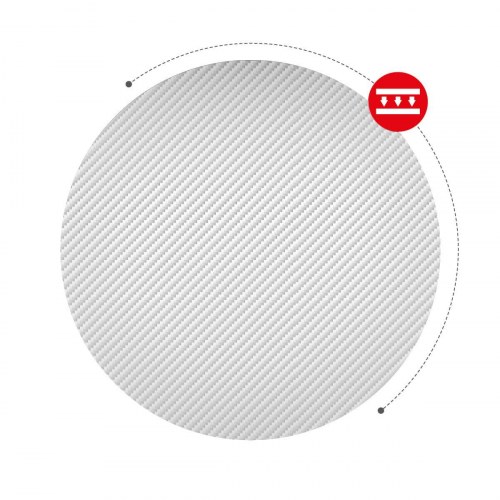 Huzaro Hero 2.5 skrivebord - hvid/sort, 120 × 60 cm