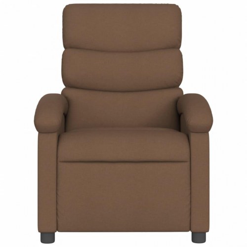 Massagestol stof brun