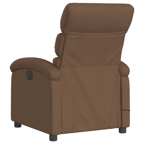 Massagestol stof brun