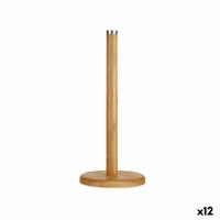 Køkkenrulleholder Brun Bambus 14 x 32,5 x 14 cm (12 enheder)