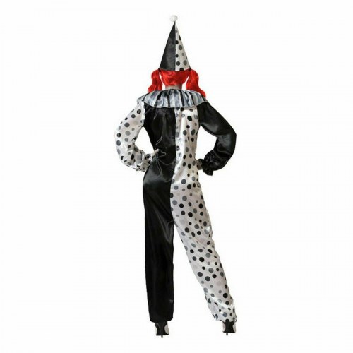 Klovnekostume til voksne - Grå unisex, XL (100 % polyester)