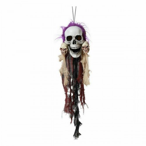 Halloween dekoration - Hængende Skelet Pirat med lys