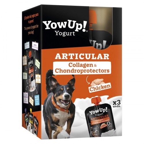 Hundefoder vådfoder YowUp Collagen + Chondroprotectors Kylling 3 x 115 g
