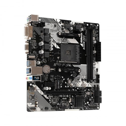 Bundkort ASRock B450M-HDV R4.0 - AMD B450, AM4, MicroATX