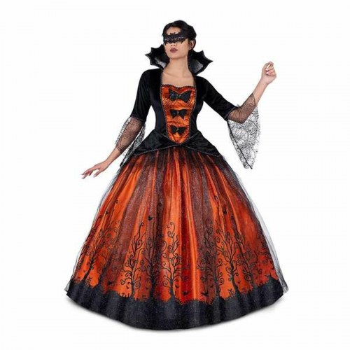 Middelalder dronning - Halloween kostume til voksne, 3 dele, XS