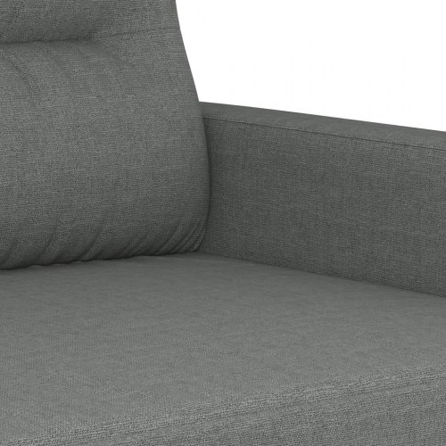 2-personers sofa 120 cm stof mørkegrå