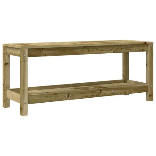 Havebænk 108x35x45 cm imprægneret fyrretræ