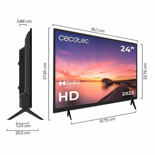 TV Cecotec 0 Series 0024 HD 24" LED