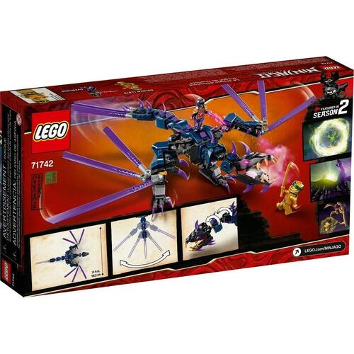 Playset Lego Ninjago Legacy: Overlord Dragon 71742 372 Dele 45 x 12 x 46 cm