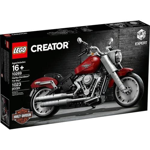 Playset Lego Creator Expert: Harley-Davison Fat Boy 10269 1023 Dele 18 x 20 x 33 cm