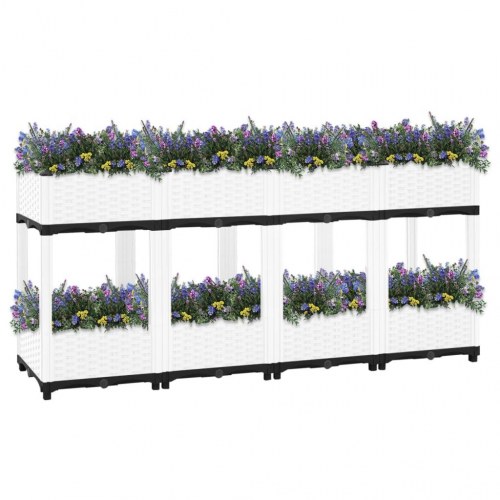 Højbed 160x40x71 cm polypropylen