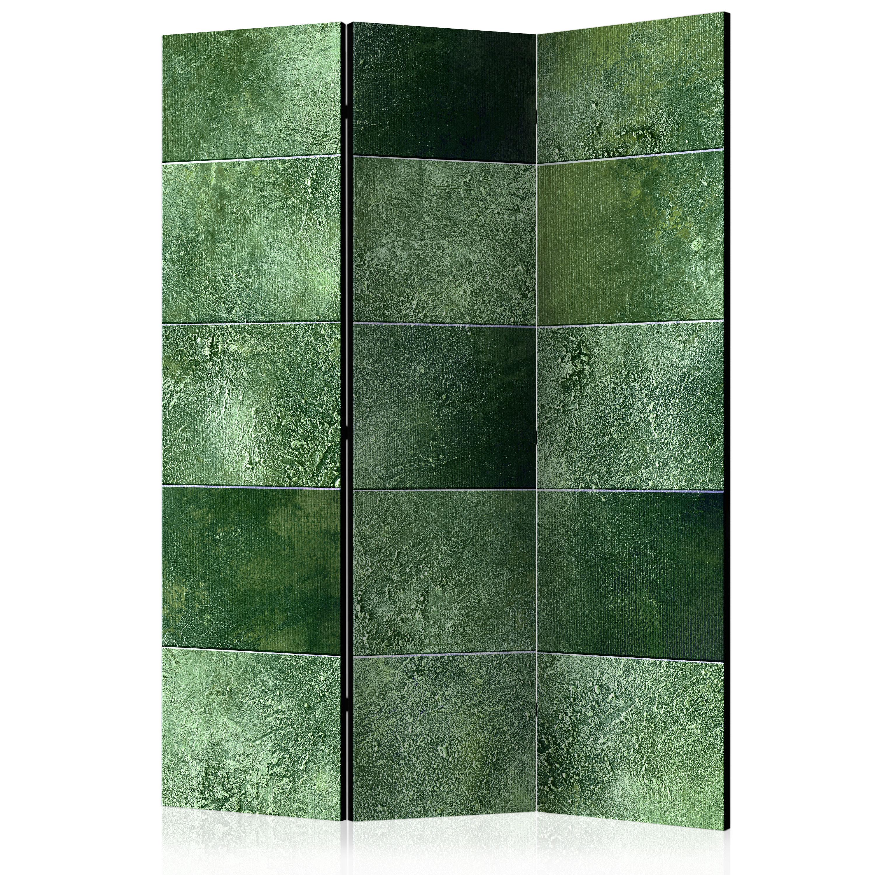 Skærmvæg - Green Puzzle 135 x 172 cm