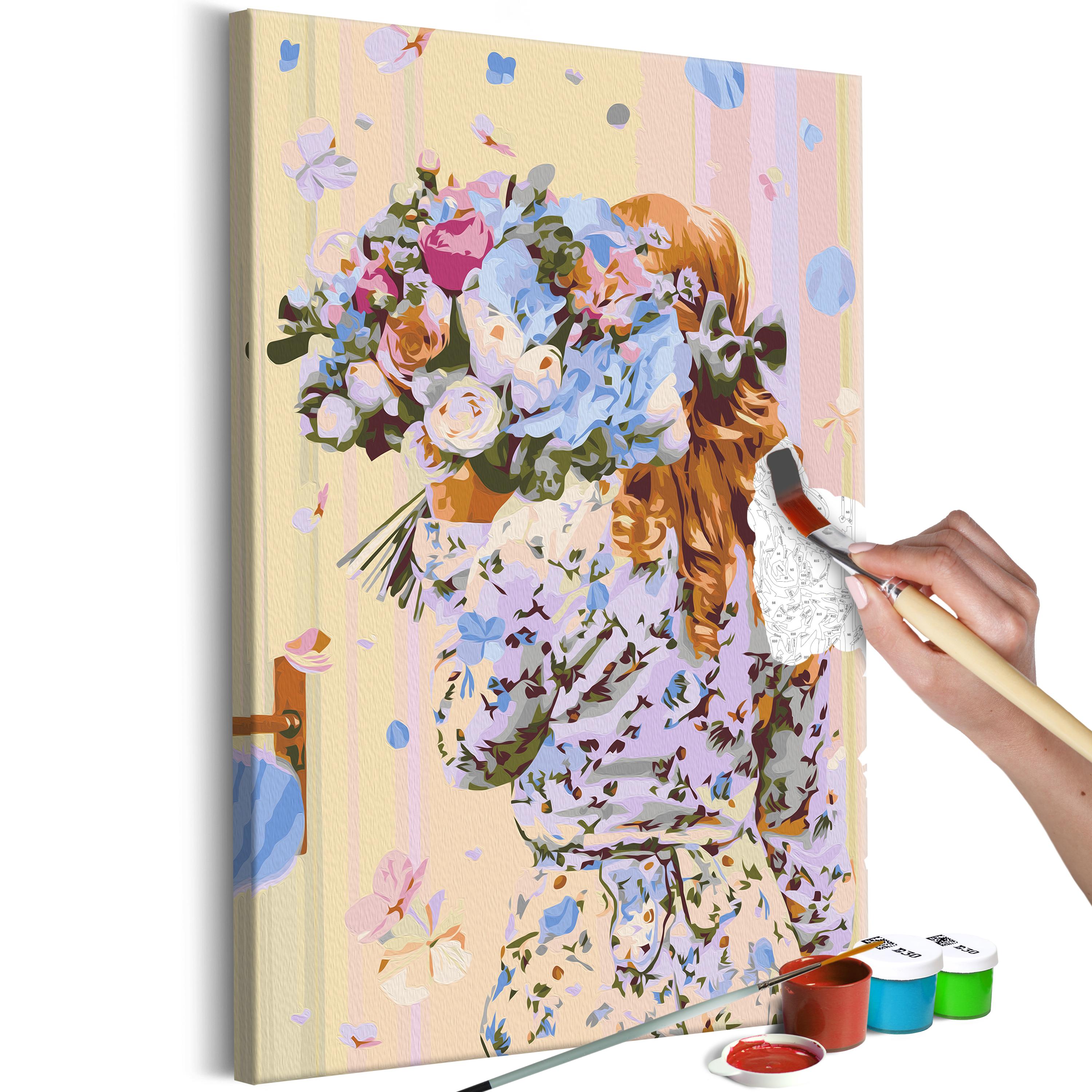 Mal Selv Billede Hydrangea Girl