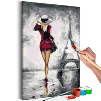 Mal selv billede - Parisian Girl 40 x 60 cm