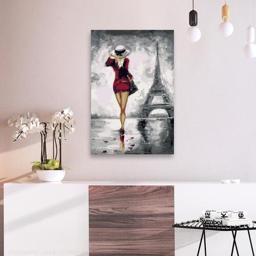 Mal selv billede - Parisian Girl 40 x 60 cm