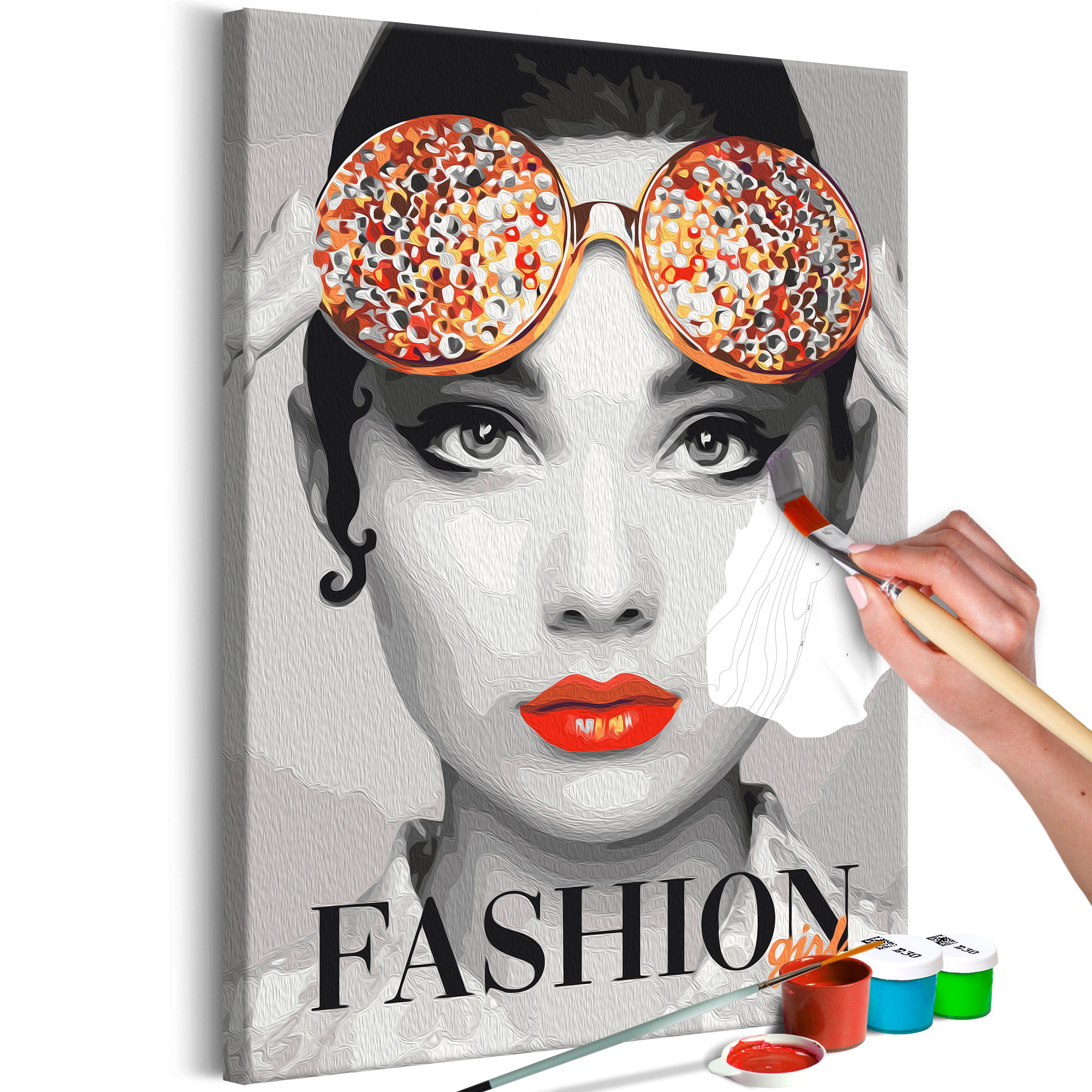 Mal Selv Billede Fashion Girl