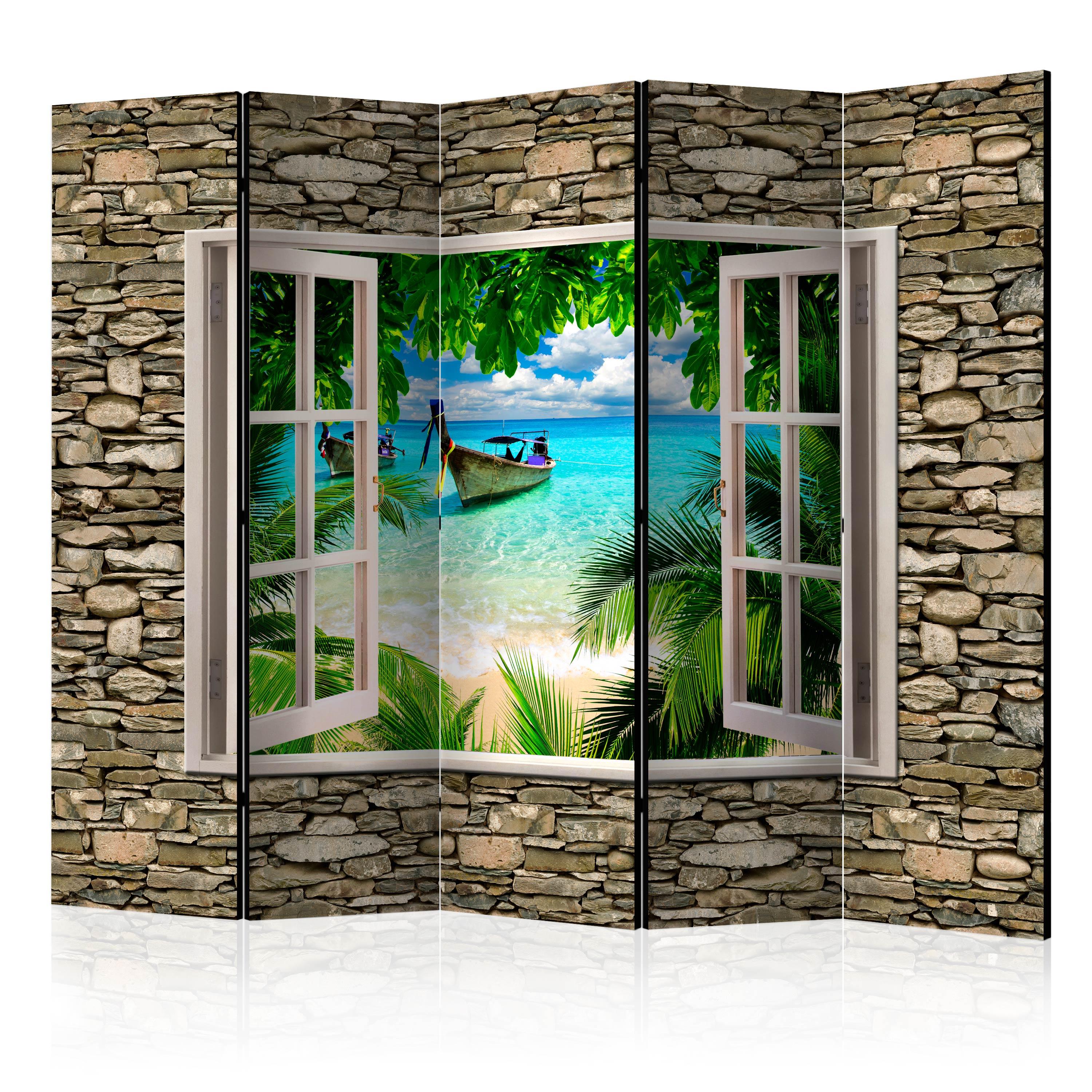 Skærmvæg Tropical Beach Ii 225 X 172 Cm Fra Boligcenter