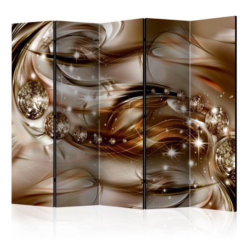 Skærmvæg - Chocolate Tide II 225 x 172 cm