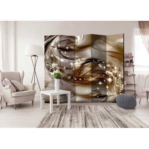 Skærmvæg - Chocolate Tide II 225 x 172 cm