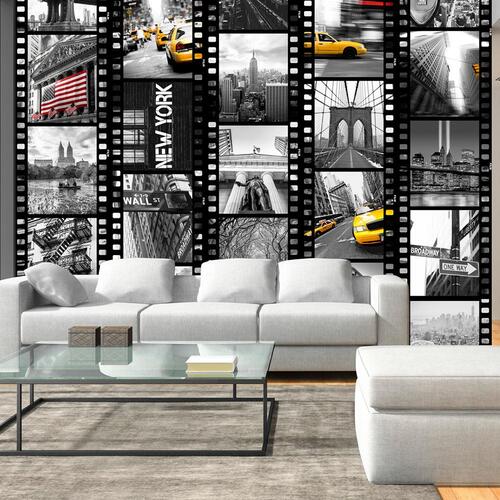 Tapet - NY - Diversity (collage) 50 x 1000 cm