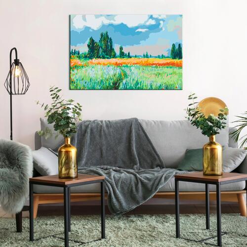 Mal selv billede - Claude Monet: The Wheat Field 60 x 40 cm